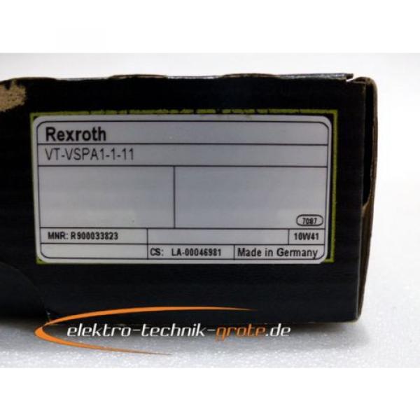 Rexroth VT-VSPA1-1-11 Verstärker Karte, Serien-Nr. gemäß Foto &gt; ungebraucht! &lt; #4 image