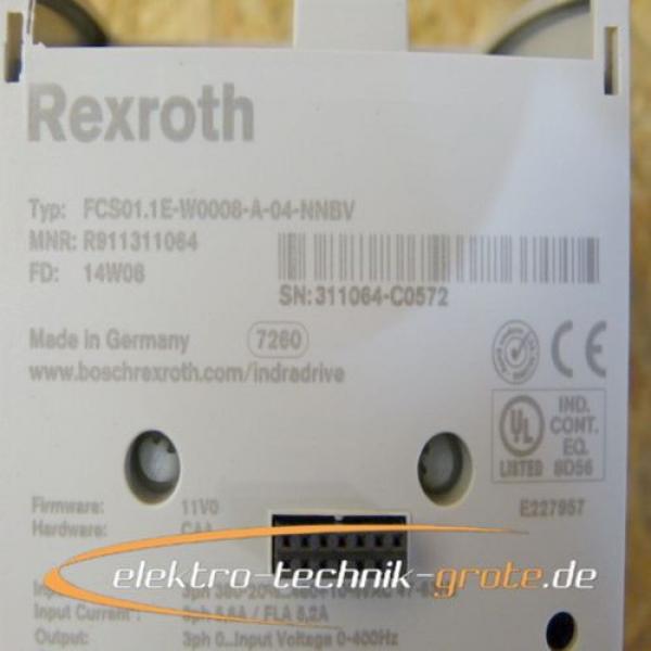 Rexroth FCS01.1E-W0008-A-04-NNBV Frequenzumrichter - ungebraucht !! #3 image