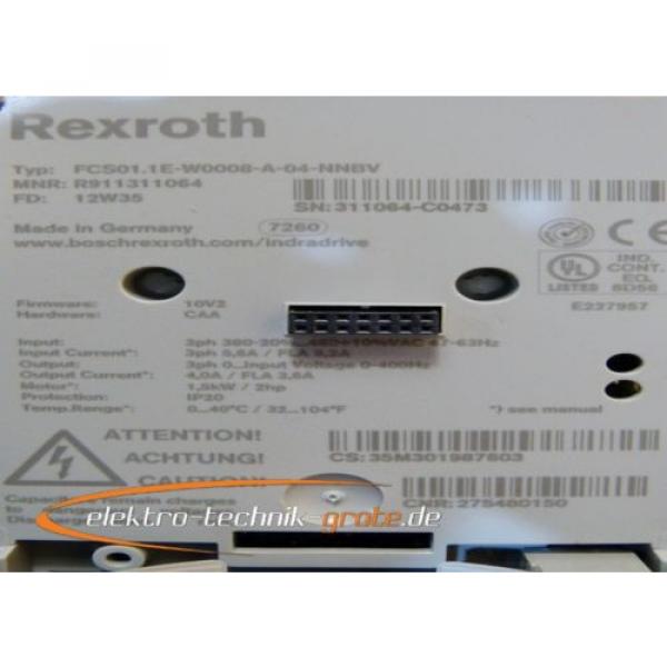 Rexroth FCS01.1E-W0008-A-04-NNBV Frequenzumrichter   &gt; ungebraucht! &lt; #3 image