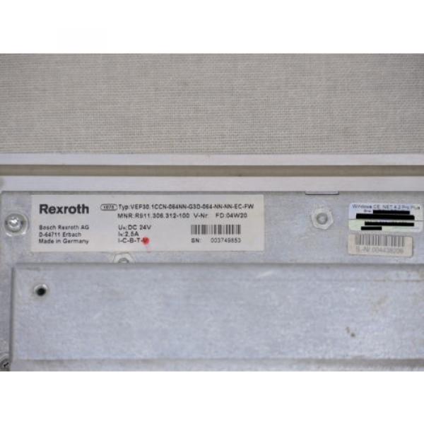 Bosch Rexroth panel HMI IndraControl VEP 30, VEP30.1CCN, 1x working, 1x defekt #8 image