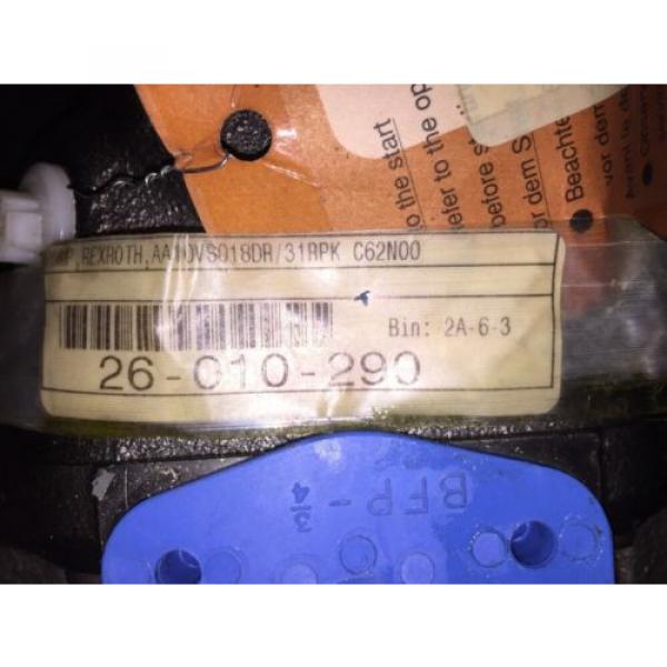 Rexroth Hydraulic AA10VS018DR 31RPK C62N00 R910940516 Pump #4 image