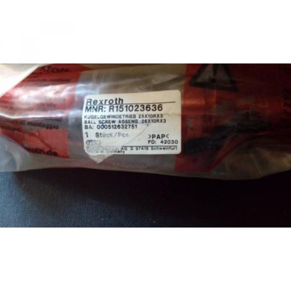 NEU REXROTH Kugelrollspindel Ballscrew 2525x10Rx3 MNR:R151023636 #3 image