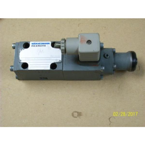 REXROTH HYDRAULIC VALVE ZDR 6 DP2-42/75YM/12 &amp; VALVE 3DREP 6 A-11/25A24NZ4M #4 image