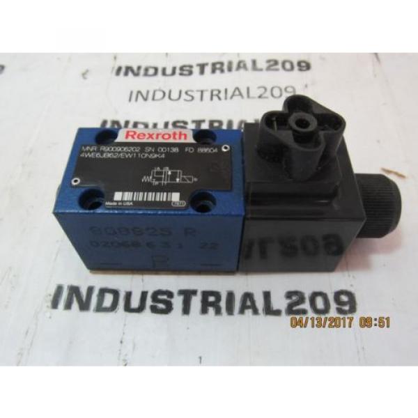 REXROTH 4WE6JB62/EW110N9K4 HYDRAULIC VALVE NEW #1 image