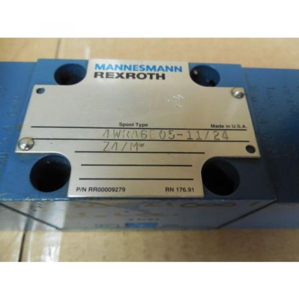 Rexroth Mannesmann Directional Valve 4WRA6E05-11/24Z4/M 4WRA6E051124Z4M New #2 image