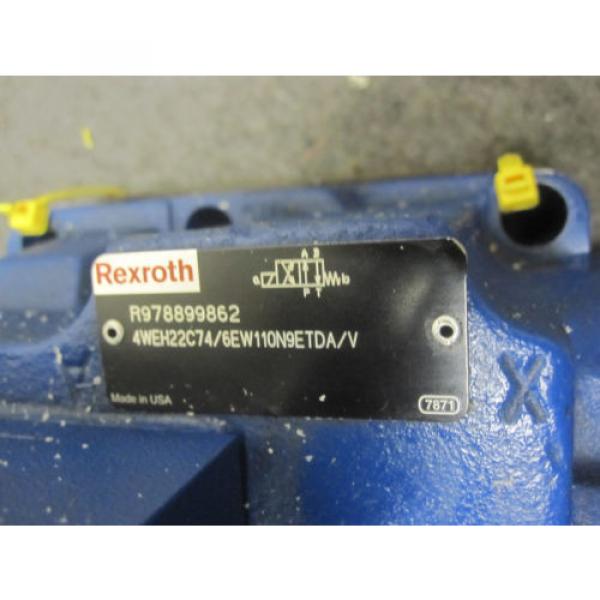 NEW REXROTH DIRECTIONAL CONTROL VALVE 4WEH22C74/6EW110N9ETDA/V #2 image