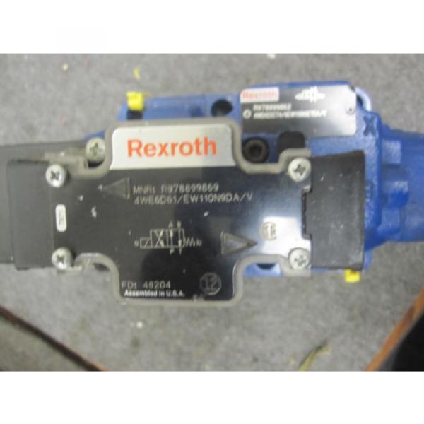 NEW REXROTH DIRECTIONAL CONTROL VALVE 4WEH22C74/6EW110N9ETDA/V #3 image