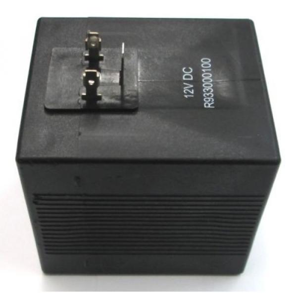 RR R933000100  - 12 Volt DC DIN 43650 Type A Coil for L753E146AI00000 Valve #5 image