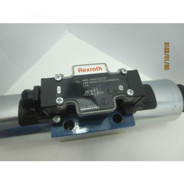 Rexroth 4WE10D40/0FCG24N9DK25L Directional Spool Valve *NEW* #1 image