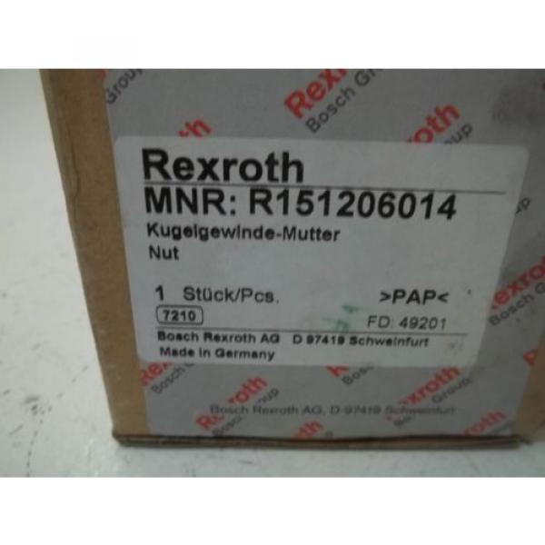 REXROTH R151206014 NUT *NEW IN BOX* #6 image