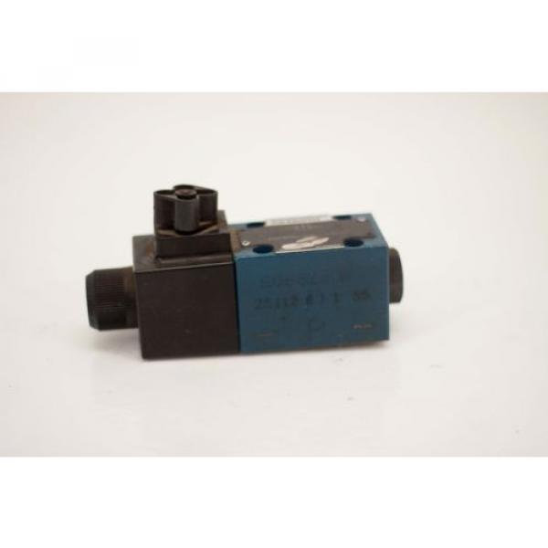 REXROTH DIRECTIONAL PILOT VALVE 4WE6D60/EW110N9K4/ USED 115/120VAC (B42) #2 image