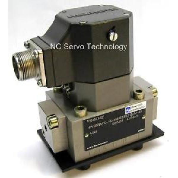 Rexroth 4WS2EM10-45/45B9ET315Z13DM-48 Servo Valve New w/12 Month Warranty #1 image