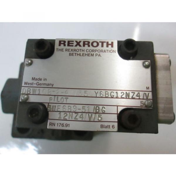 Bosch Rexroth DBW10B-2-41/350-Y6BG12NZ4 Pressure Relief Valve #3 image