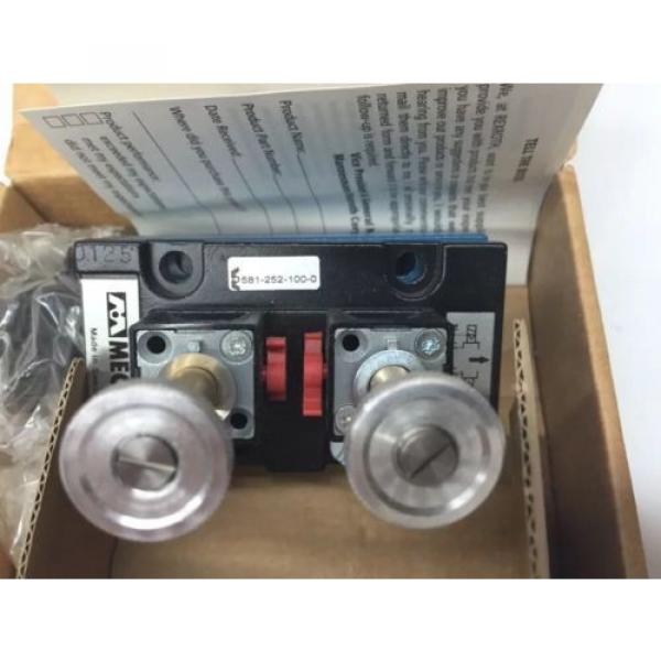 NEW REXROTH 581-252-100-0 MECMAN 581 SERIES 24V-DC SOLENOID VALVE B406365 #2 image