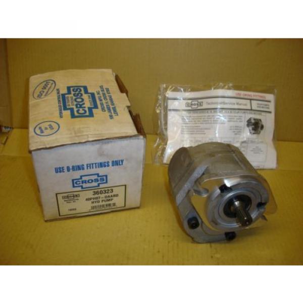 CROSS HYDRAULIC 40PH07  DAARD Splined Shaft 2Bolt Mount up to 3000psi Pump #1 image