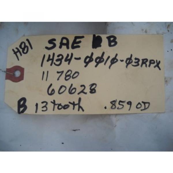 SATOH MITSUBISHI BOLEN SEIKI 1434 HYDRAULIC SAE B 14340010 03RPX Pump #2 image