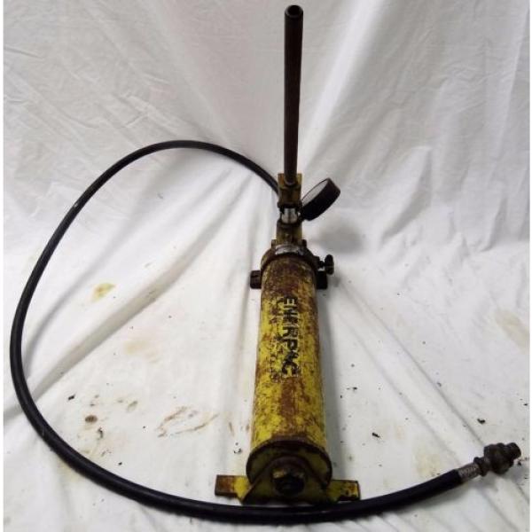 ENERPAC P80 HIGH PRESSURE HYDRAULIC HAND 10,000 psi MAKE AN OFFER Pump #7 image