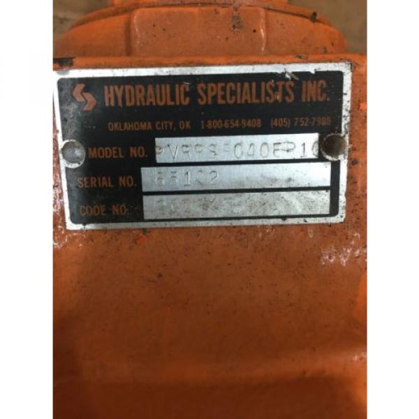 *REBUILT* HYDRAULIC VANE PVRPSS04ER10 Pump #2 image