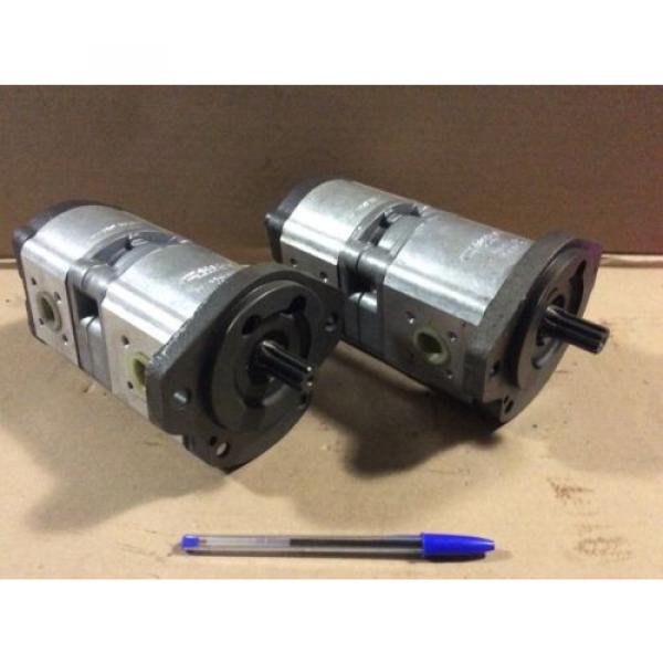 Bosch 0510901005 Tandem Hydraulic 3600 Psi 25hp 3500 Rpm 7.6 &amp; 3.9 Gpm Pump #2 image