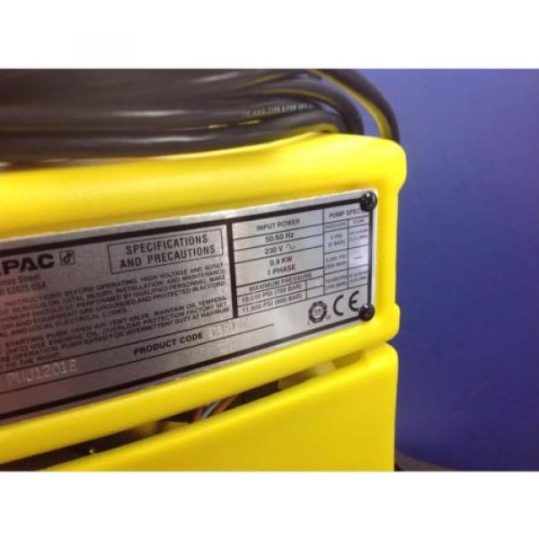 ENERPAC PUJ1201E ELECTRIC HYDRAULIC 3 WAY 2 POSITION 1 GAL. 230V/0.5HP NEW Pump #8 image