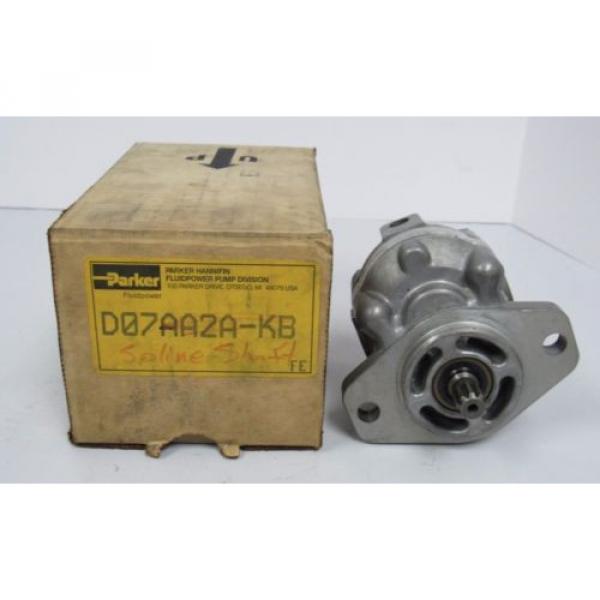 PARKER D07AA2AKB HYDRAULIC GEAR  Pump #1 image