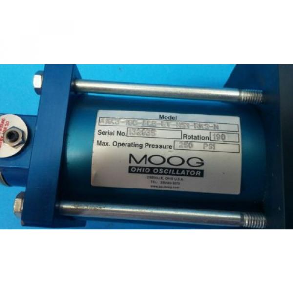 MOOG OHIO OSCILLATOR A19.3190ACBETMS1RKSN ROTARY ACTUATOR  Pump #4 image