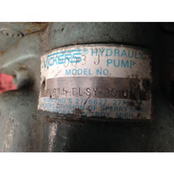 Vickers Hydraulic Piston PVB15FLSY30C Pump #3 image