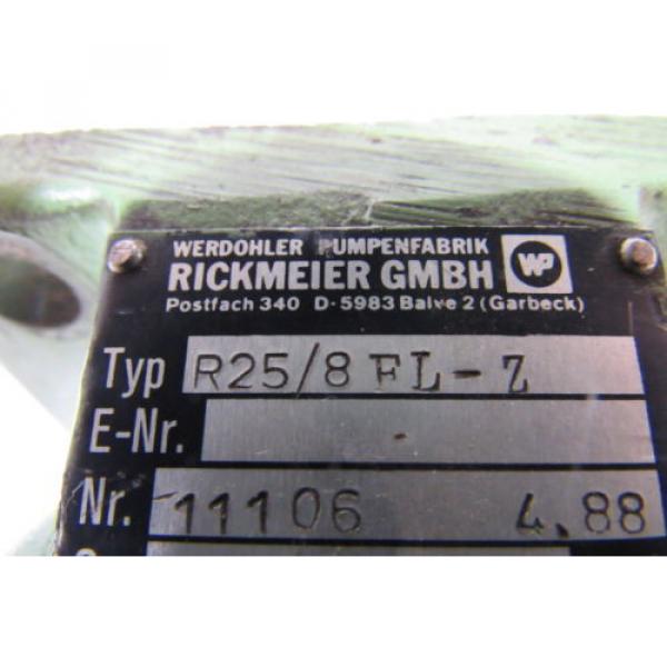 Rickmeier R25/8 FLZ Hydraulic Gear  Pump #9 image