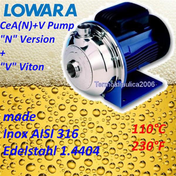 Lowara CEA AISI316+V Centrifugal CEA120/5N/D+V 0,9KW 1,2HP 3x400V 50HZ Z1 Pump #1 image