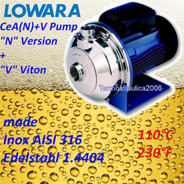 Lowara CEA AISI316+V Centrifugal CEAM210/4N/A+V 1,5KW 2HP 1x220V 50HZ Z1 Pump #1 image