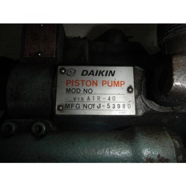 Daikin V15AIR40/M15A1230 1.5KW 2HP Hydraulic /Motor Combo 5GPM Pump #2 image