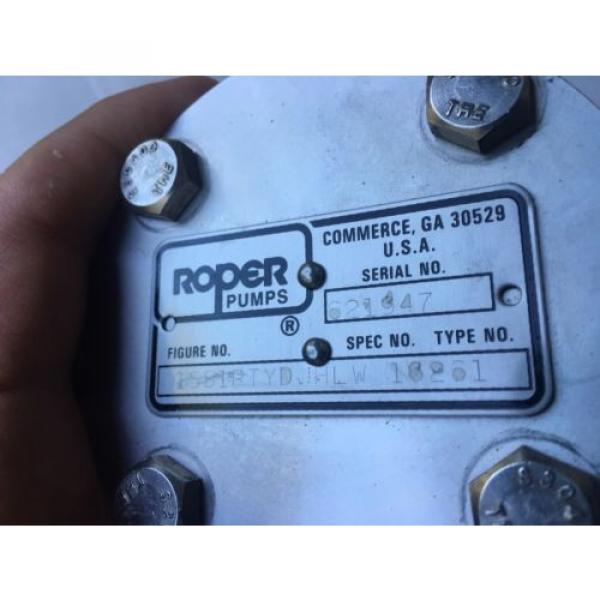 NEW ROPER S 01SS1PTYDJHLW ROTARY 16261 Pump #10 image