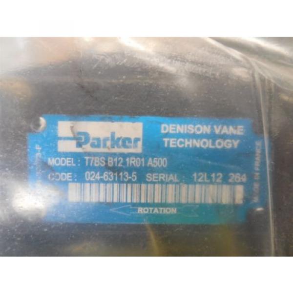 NEW Parker Denison T7BS B12 1R01 A500 Hydraulic 024631135 Pump #2 image