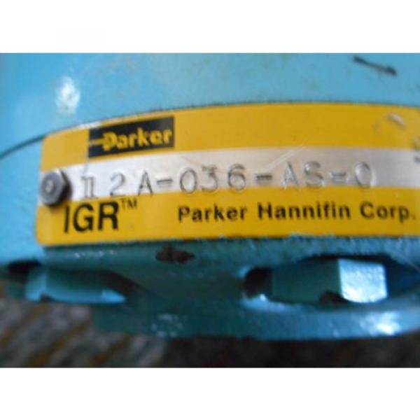 NEW Parker IGR 112A036AS0 LOW SPEED HIGH TORQUE Pump #2 image