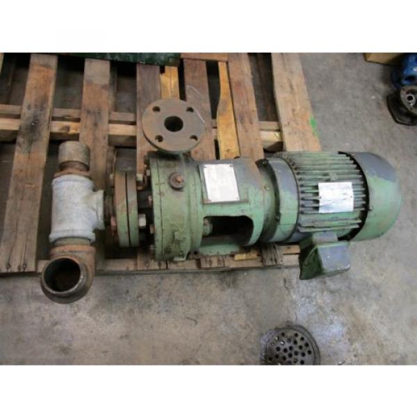 Ingersoll Rand Type 11/2RVH5 #01705694 50 GPM Rebuilt 5hp Marathon Motor Pump #1 image