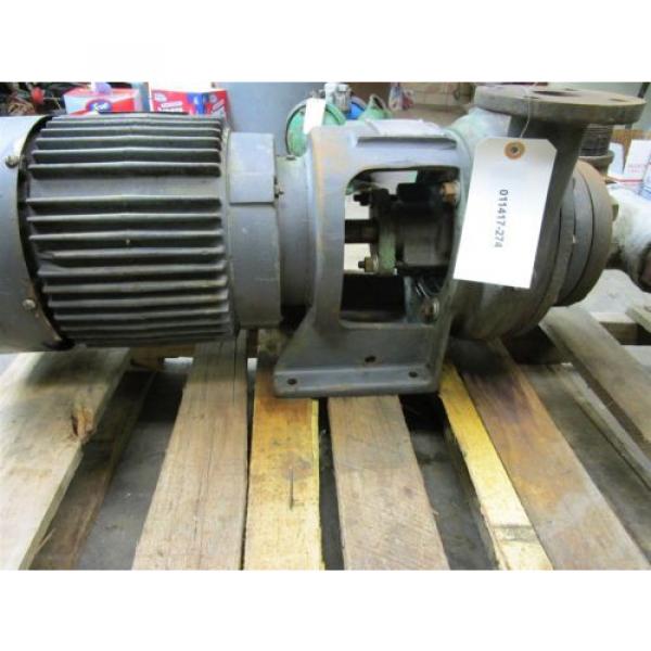 Ingersoll Rand Type 11/2RVH5 #01705694 50 GPM Rebuilt 5hp Marathon Motor Pump #3 image