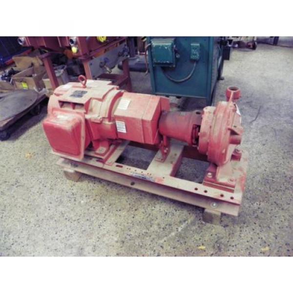 BELL &amp; GOSSETT 30 HP SERIES 1510 BASE MOUNTED END SUCTION  Pump #2 image