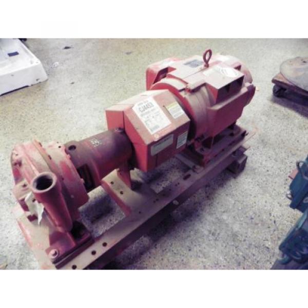 BELL &amp; GOSSETT 30 HP SERIES 1510 BASE MOUNTED END SUCTION  Pump #5 image