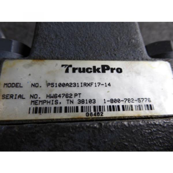 NEW TRUCKPRO HYDRAULIC P5100A231IRXF1714 PERMCO  Pump #6 image