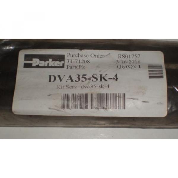 PARKER SECTIONAL CONTROL VALVE 50 GALLON 4 SPOOL THROUGH BOLT KIT DVA35SK4 NEW Pump #1 image