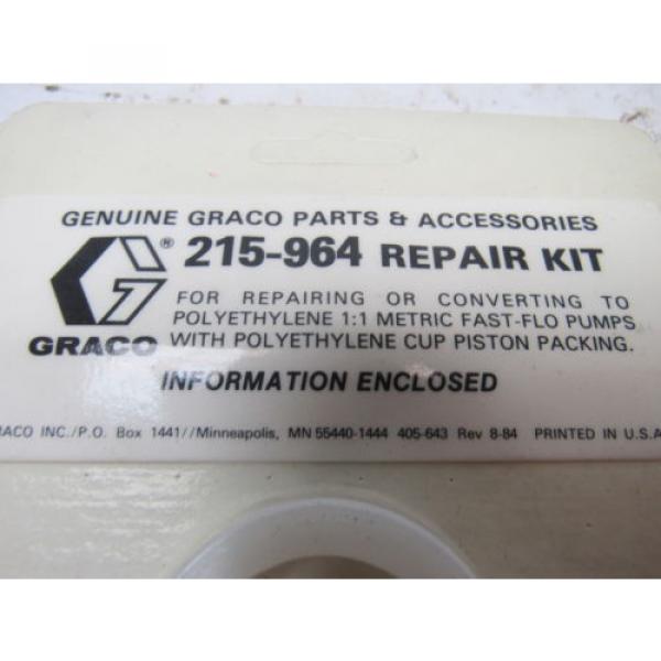 Graco 215964 Repair Kit For Repairing or Converting 1:1 Metric FastFlo  Pump #6 image