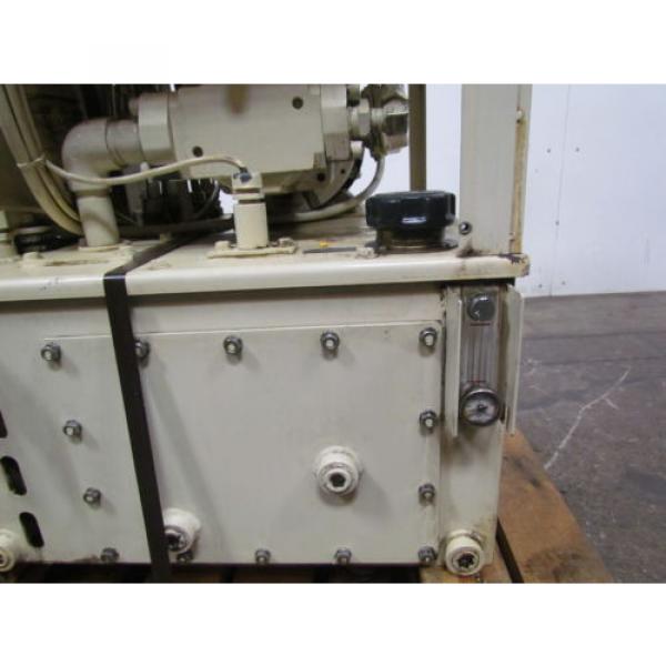 Okuma Hydraulic power unit pump tank and cooling unit from MC50VA CNC Pump #11 image