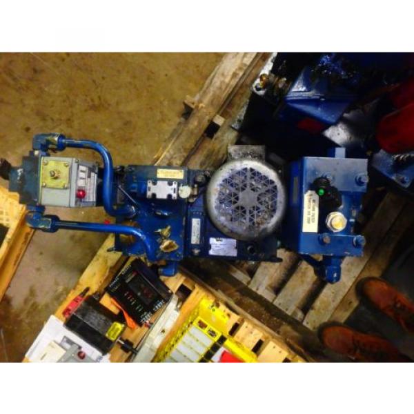 PARKER HYDRAULIC POWER UNIT HPU7185MD876607_C05J44_MOTOR: : MESC1P7C10 Pump #6 image