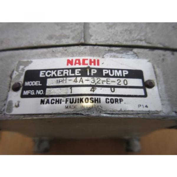 NACHI Fujikoshi Corp, Type :IPH4A32E20 Hydraulic working before removal Pump #2 image