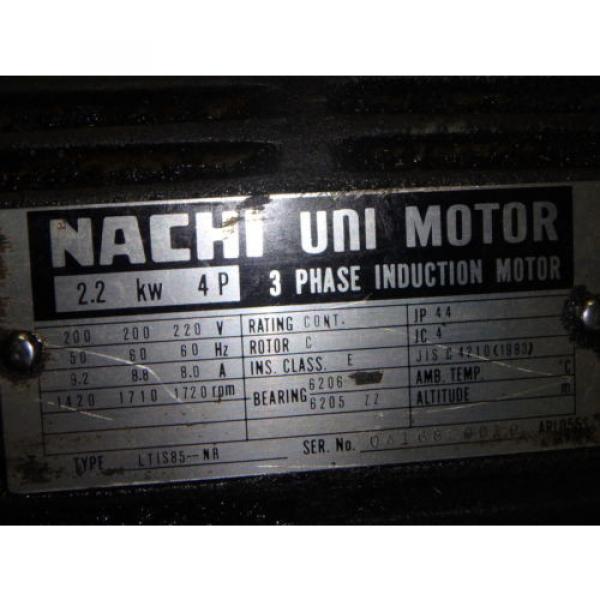 Nachi Variable Vane Motor_VDR1B1A31146A_LTIS85NR_UVD1AA32.241140A Pump #6 image