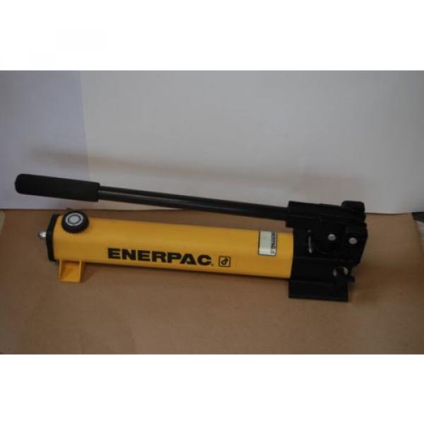 ENERPAC P392 HYDRAULIC HAND 10,000 PSI 2 SPEED 3/8&#034; NPT SINGLE ACTING NEW Pump #3 image