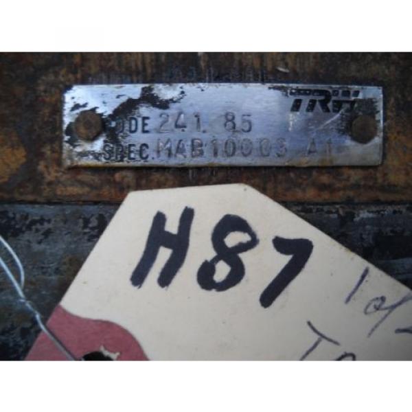 TRW 241 MAB 10003 HYDRAULIC MOTOR WITH 5 LUG HUB in weldable housing A1 241 85 Pump #11 image