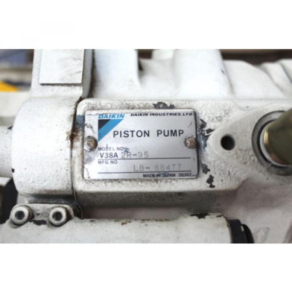 Daikin 5hp Hydraulic Unit V38A2R95 Piston 42 Gallon Tank Press Comp. Pump #5 image