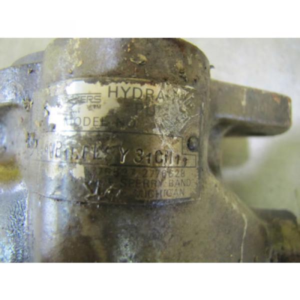 REBUILT VICKERS F3PVP15FLSY31CM11 HYDRAULIC 7/8&#034; SHAFT DIA 11/4&#034;NPT IN/OUT Pump #4 image