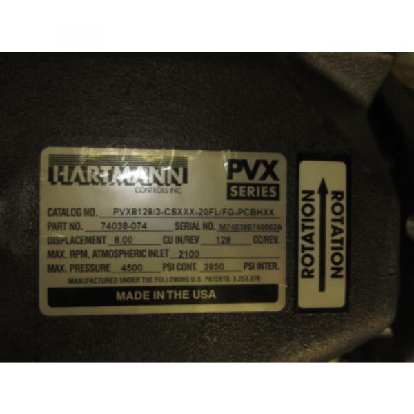 Hartman PVX8128/3CSXXX20FL/FGPCBHXX HCI, 74038074 Pump #2 image